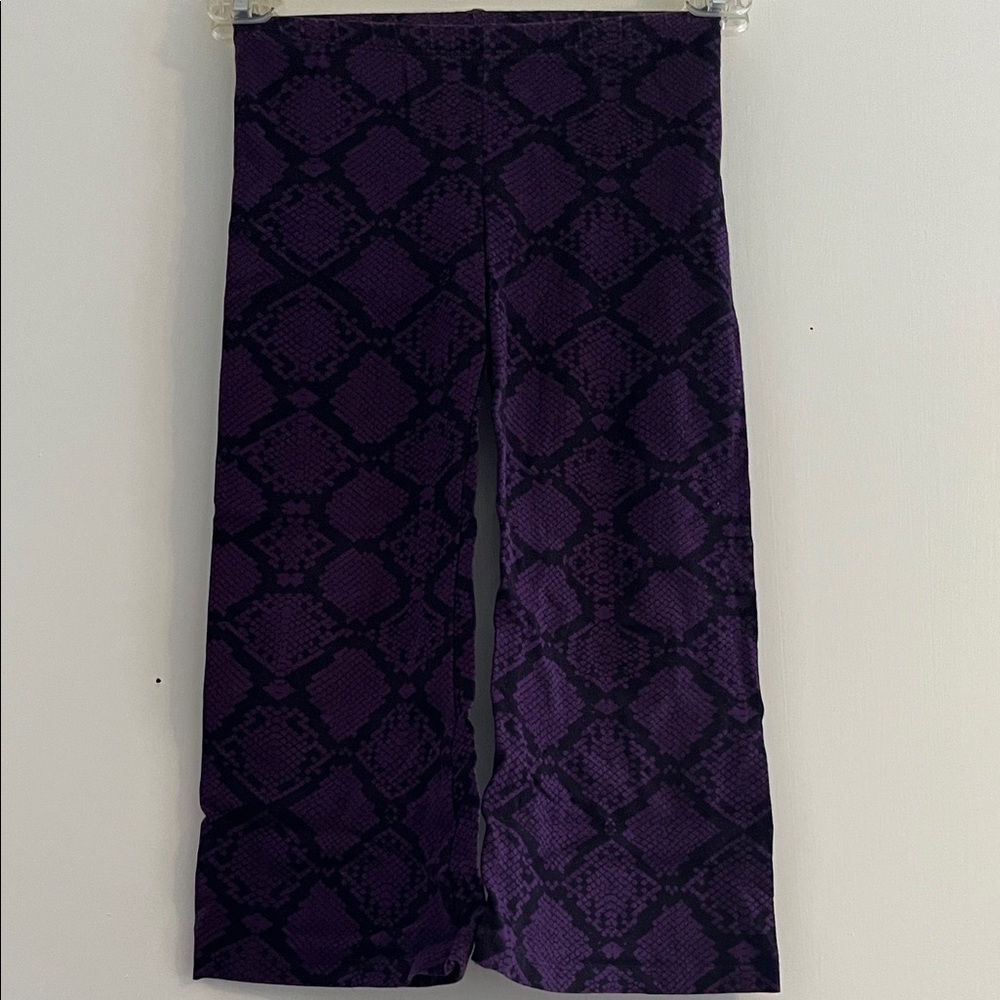 Mini Rodini Purple Patterned Leggings